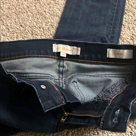 Tory Burch Skinny Blue Jeans Modern Fit 335 - Picture 4 of 14